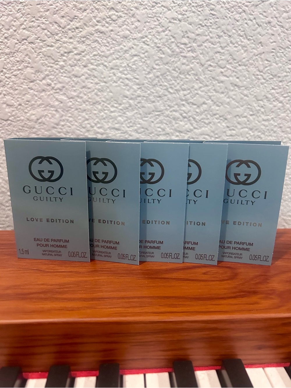 Gucci Guilty Love Edition samples (Set of 5)